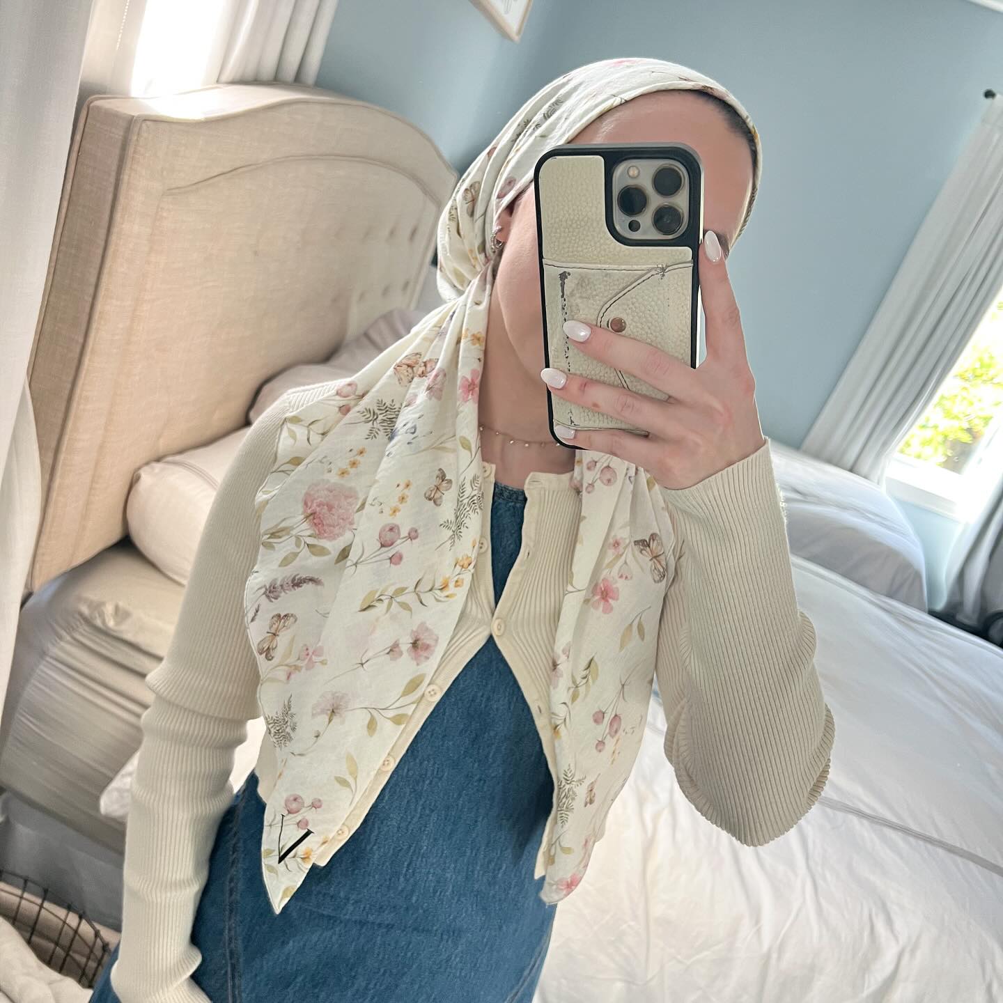 Instagram post with the caption: Fall’s best-kept secret? 

A fabric that keeps you cool in the s...